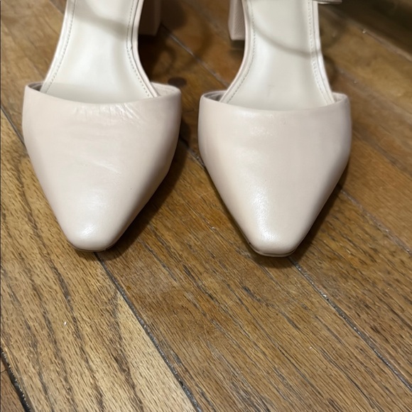 Aldo Cream Elegant Heels with Ankle Straps Size 9 - Picture 5 of 7